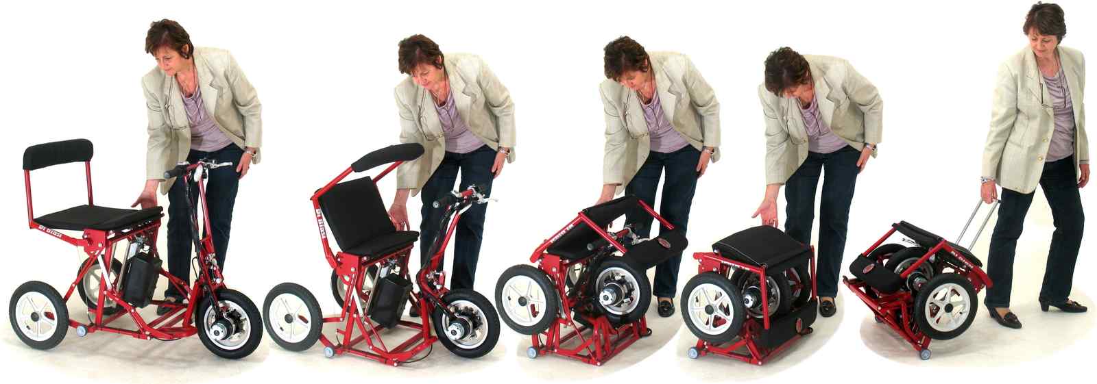 Scooter elettrico pieghevole automaticamente DI BLASI Mod. R30