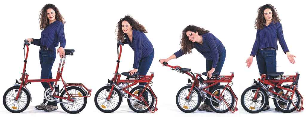 Bicicletta pieghevole DI BLASI Mod. R4