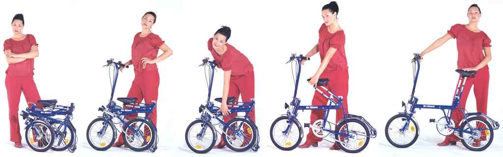 Bicicletta pieghevole DI BLASI Mod. R5