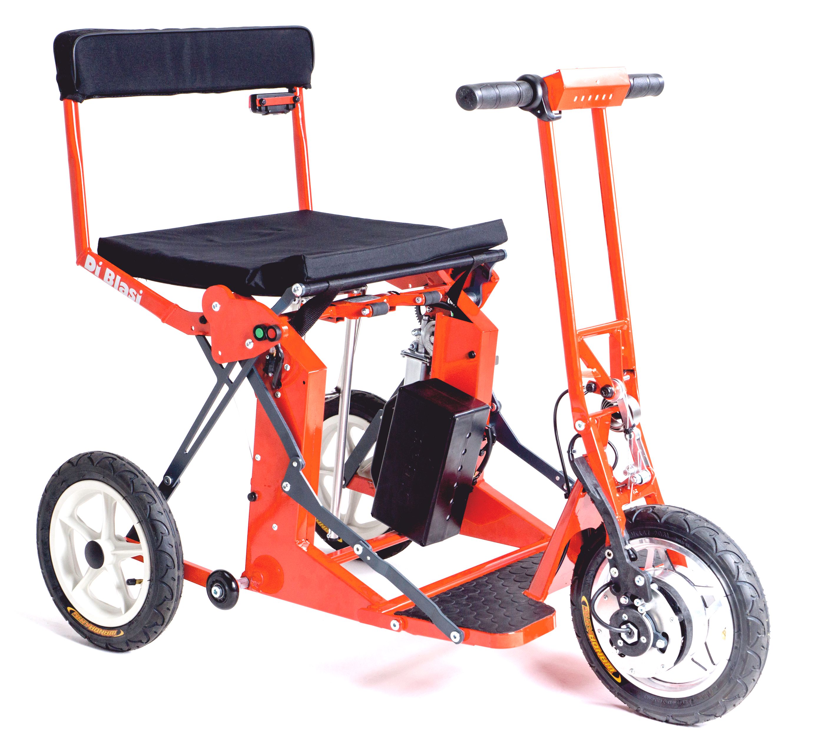 Automatically folding electric scooter Mod. R30